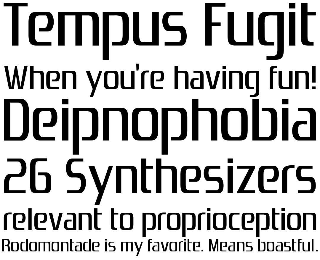 Quadaptor Font