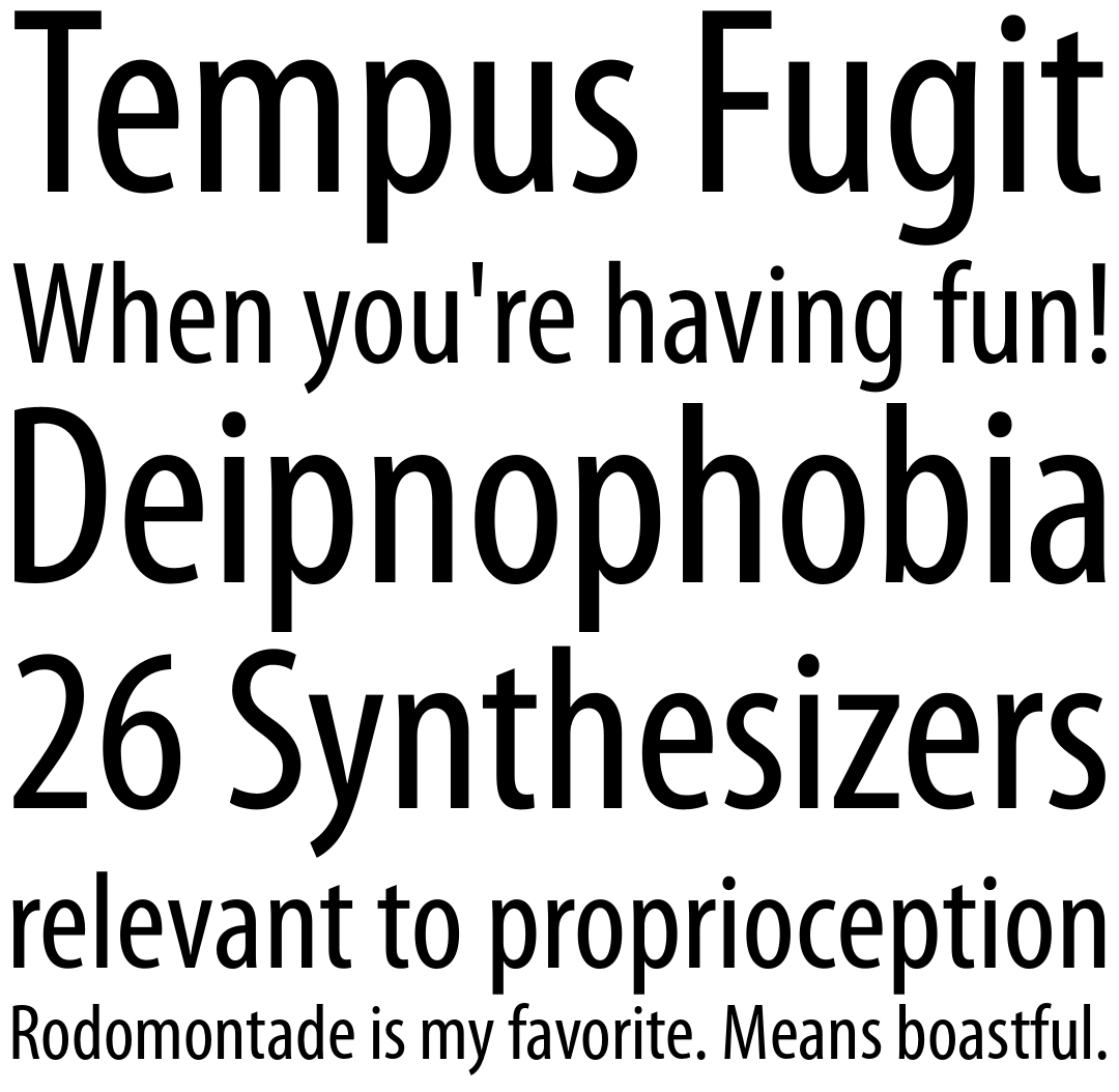 Alle slags Mod ikke Myriad Pro Condensed Fonts