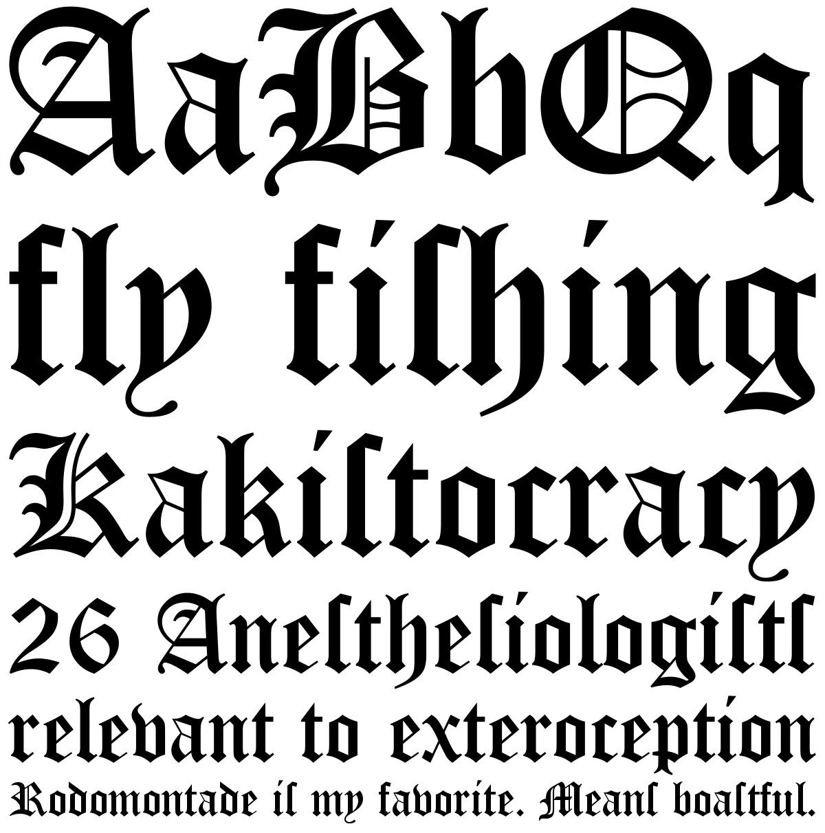 Old English Fonts « FontHaus